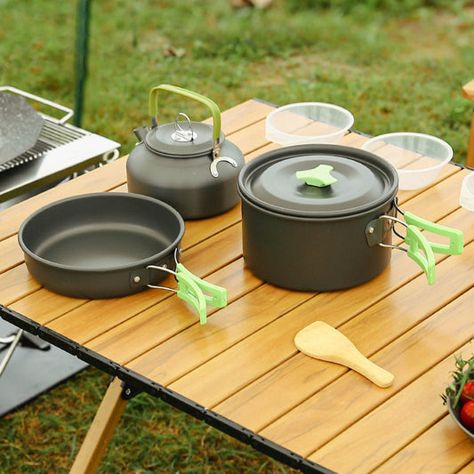 Multifunktionell portabel camping bordsuppsättning  Black Friday Sale ( Fri frakt)