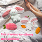 🔥Strawberry Bunny förvandlades till en liten kanin 🎀 Fruktdocka plyschleksak 🐰