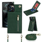 Rea 49% rabatt--Crossbody plånboksfodral för iPhone med korthållare