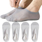 Ultra Thin Liner Socks Non Slip ComBed No Show-strumpor i bomull