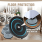 🏡 KÖP 2 FÅ 3! ✨ Ljuddämpande tvättmaskinsfötter - 4-pack av gummi med stabiliserande bas för tyst drift och golvskydd 🔇🧼