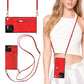 Rea 49% rabatt--Crossbody plånboksfodral för iPhone med korthållare