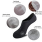 Ultra Thin Liner Socks Non Slip ComBed No Show-strumpor i bomull