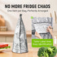 🍗Återanvändbara Förslutningsbara Aluminiumpåsar – Frigör Smak, Uppbevarar Färskhet & Perfekt för Matlådor/Grill🍱