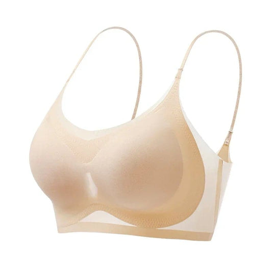 Sommar sömlös ultratunn stora storlekar Ice Silk Comfort BH