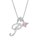 💖Sista dagen 50 % rabatt✨A–Z Bokstavshalsband med tre hängen🎀