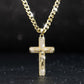 📢📢50 % RABATT!!✝️Halsband med Jesuskrucifixhänge