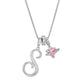 💖Sista dagen 50 % rabatt✨A–Z Bokstavshalsband med tre hängen🎀