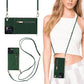 Rea 49% rabatt--Crossbody plånboksfodral för iPhone med korthållare