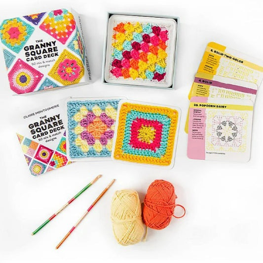 Kortleken Granny Square för virkning – 50 mönster att mixa och matcha