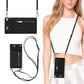 Rea 49% rabatt--Crossbody plånboksfodral för iPhone med korthållare