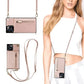 Rea 49% rabatt--Crossbody plånboksfodral för iPhone med korthållare