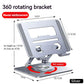 Roterbart Laptopställ i Aluminium