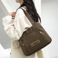 LÅNG CAPACITY NYLON CROSSBODY BAG