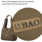 LÅNG CAPACITY NYLON CROSSBODY BAG