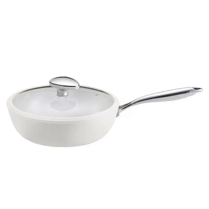 Pebble ceramic-wok med äkta non-stick-beläggning