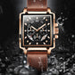 Luminous Square Automatic Mechanical Luxury Watch
