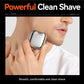 ✨HET REA✨ 2025 New Upgrade Pocket Shaver USB Mini Rakapparater för män Uppladdningsbar vattentät, kompakt elektrisk rakhyvel för hem, bil, resor