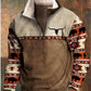 New Year Sale 49% OFF Men's Printed Long Sleeve Top