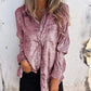 Casual Fashionable Lapel Shirt för kvinnor