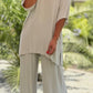 2-Delat enfärgat casual set