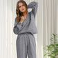 Långärmad Halvzip Sweatsuit Set