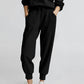 Långärmad Halvzip Sweatsuit Set