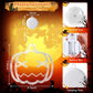 Halloween-dekorationer fönsterbelysning