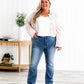 Holy Grail bootcutjeans med magkontroll