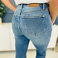Holy Grail bootcutjeans med magkontroll