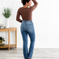Holy Grail bootcutjeans med magkontroll