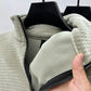 Premium pullover i alpaca fleece med halv dragkedja