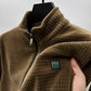 Premium pullover i alpaca fleece med halv dragkedja