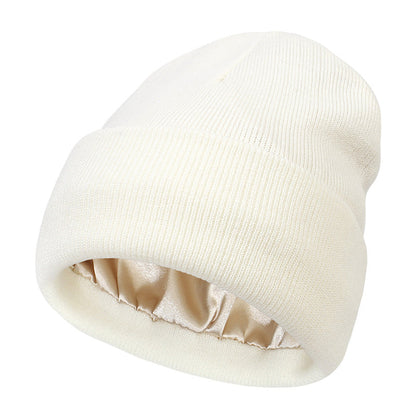 Vinter Unisex Mjuk Slouchy Stickad Mössa