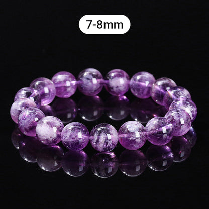 Women’s Purple Aynthetic Crystal Beaded Bracelet