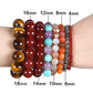 Women’s Purple Aynthetic Crystal Beaded Bracelet