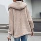 Få 49% rabatt Women's Soft Fuzzy Hooded Jacket with Pockets
