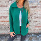 Kvinnors eleganta vinter varm tweed jacka