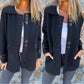 Kvinnors eleganta vinter varm tweed jacka