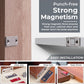 🚪 50% RABATT! 🧲 Icke-Perforerad Magnetisk Dörrstängare – Enkel Installation, Tyst Stängning & Justerbar Kraft för Hem/Kontor 🔧✨📦