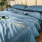 Ger dig det mest bekväma priset👇🏻Sommar Enkel Is-silkesquilt🛏️