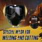 Spesialmaske for sveising og kutting (Anti-glans, anti-ultraviolett stråling, anti-støv)