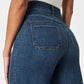 Tummy Tuck Nine Minute Wide Leg Jeans för kvinnor