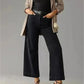 Tummy Tuck Nine Minute Wide Leg Jeans för kvinnor