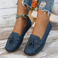 🔥Senaste dagskampanj 50% rabatt - Bekväma mjuka loafers för kvinnor i vintage stil med rosett