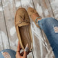 🔥Senaste dagskampanj 50% rabatt - Bekväma mjuka loafers för kvinnor i vintage stil med rosett