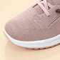 Dam lätta andningsbara slip-on fritidsskor