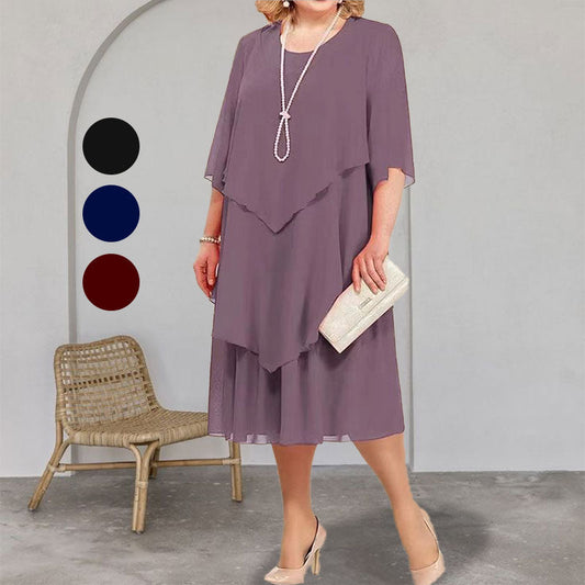 💃✨PLUSSIZE LAGERMIDIKLÄNNING