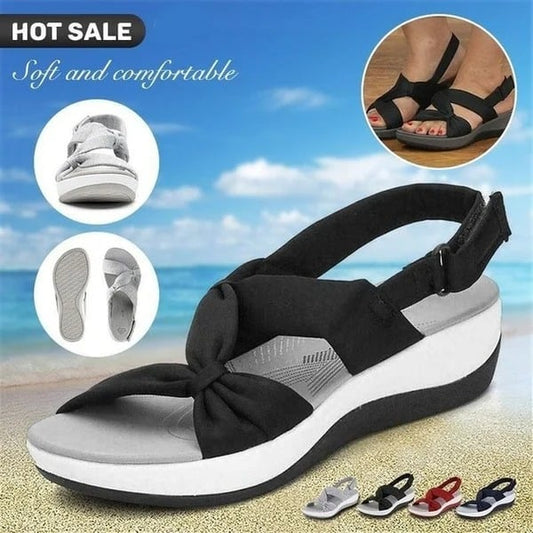 SANDAL FÖR KVINNOR MED SMÄRTLINDRANDE VALVSTÖD - KÖP 2 GRATIS FRAKT