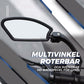 Multivinkel, Roterbar och Justerbar HD-Backspegel för Cykel